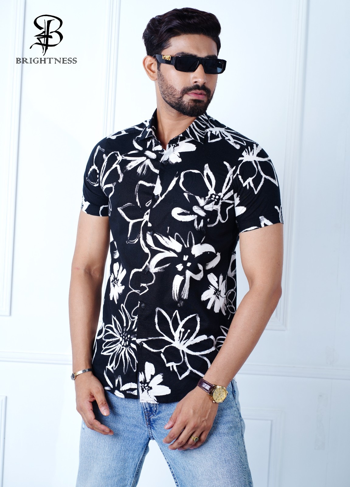 Men's Half Sleeve Shirt