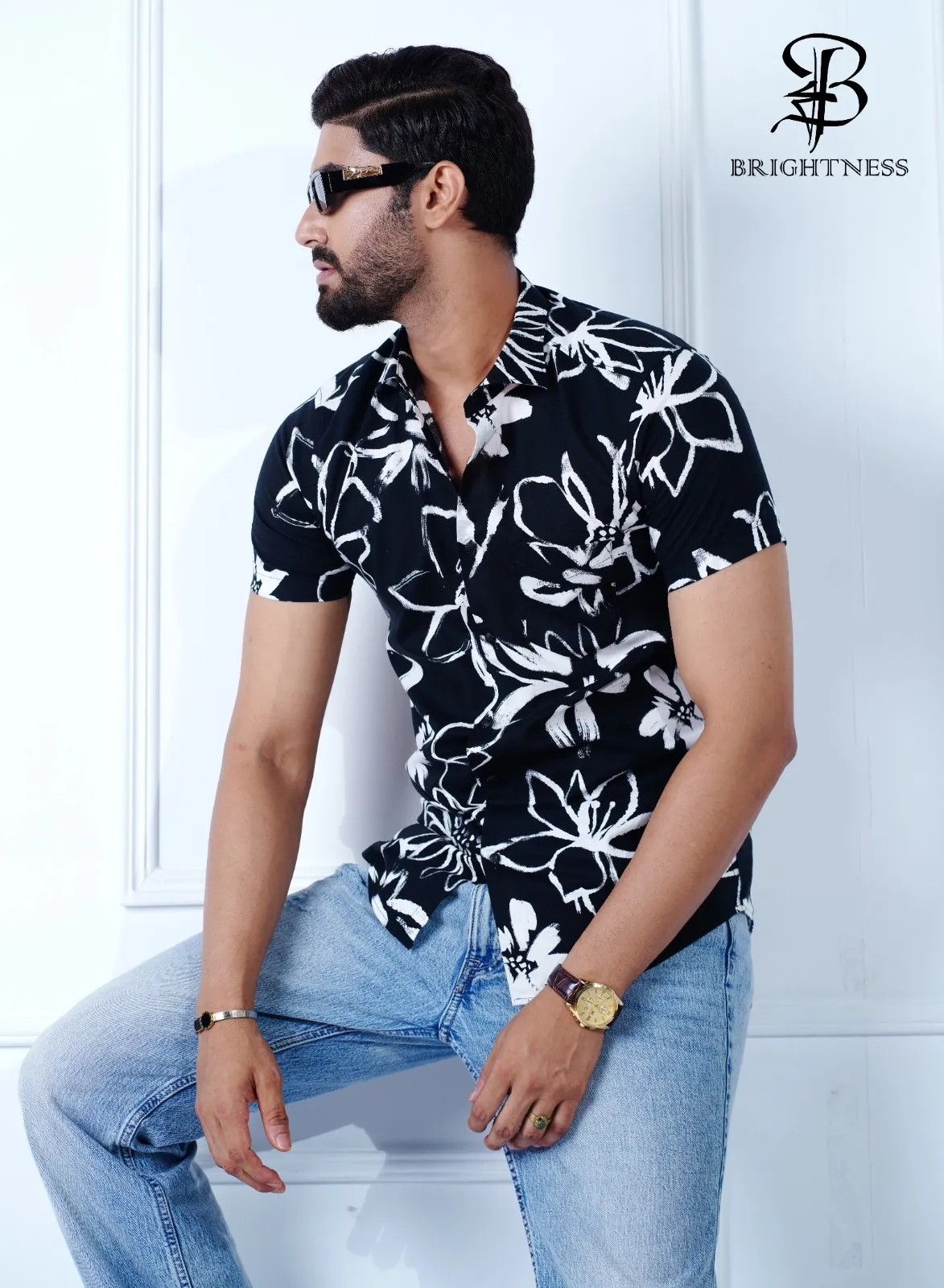 Men's Half Sleeve Shirt