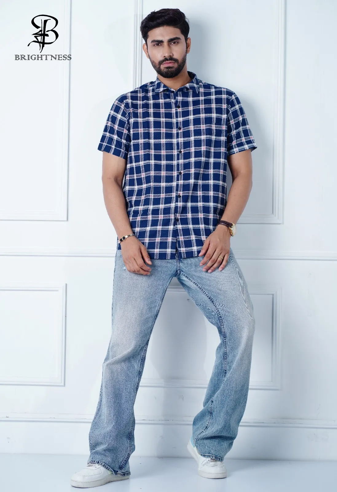 Men's Half Sleeve Shirt