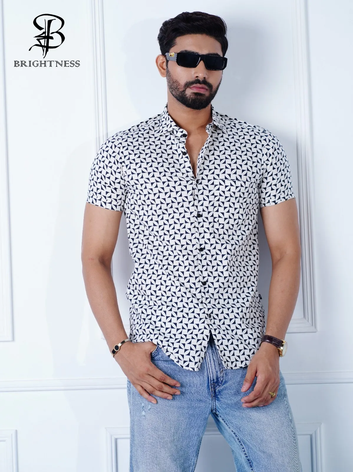 Men's Half Sleeve Shirt