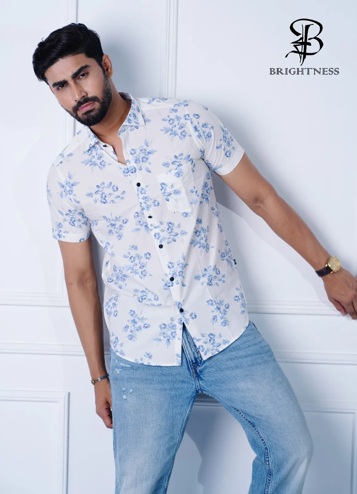 Men's Half Sleeve Shirt