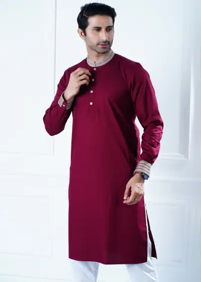 Men's Slimfit Panjabi