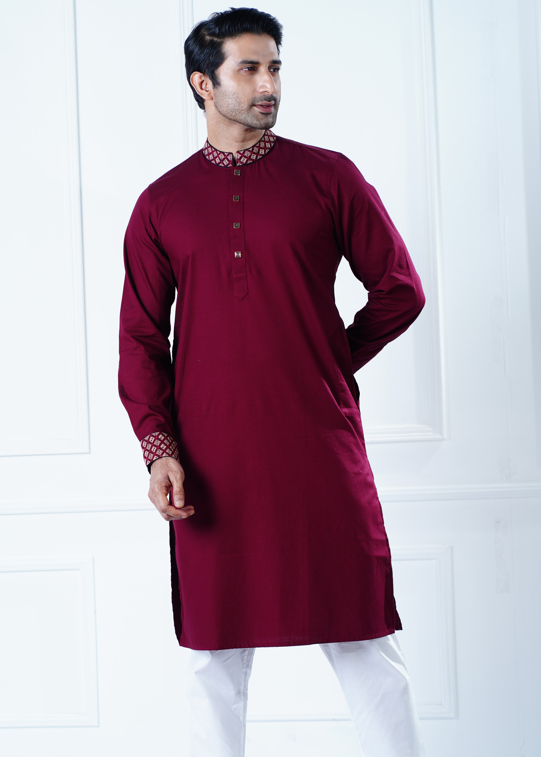 Men's Slimfit Panjabi