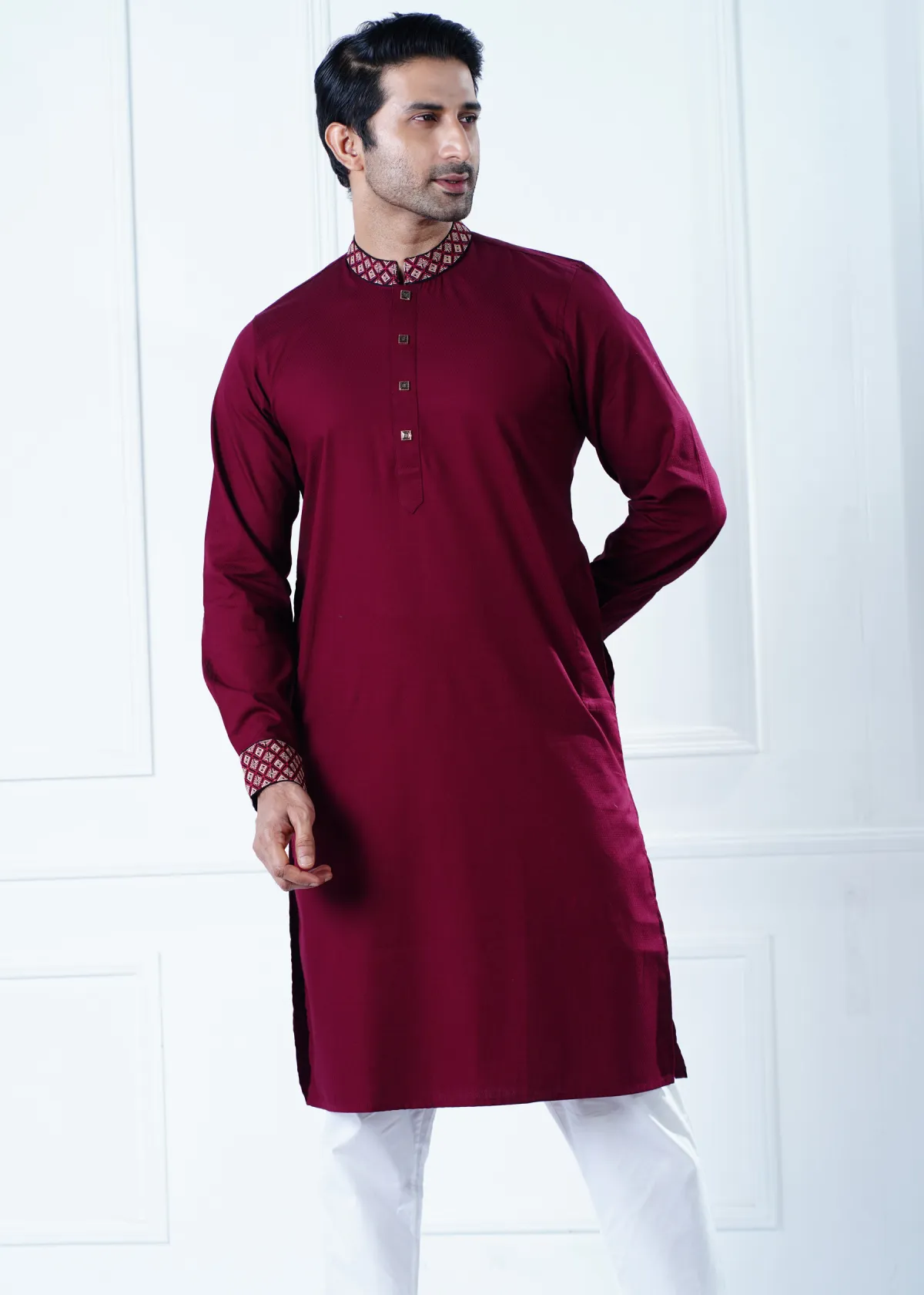 Men's Slimfit Panjabi