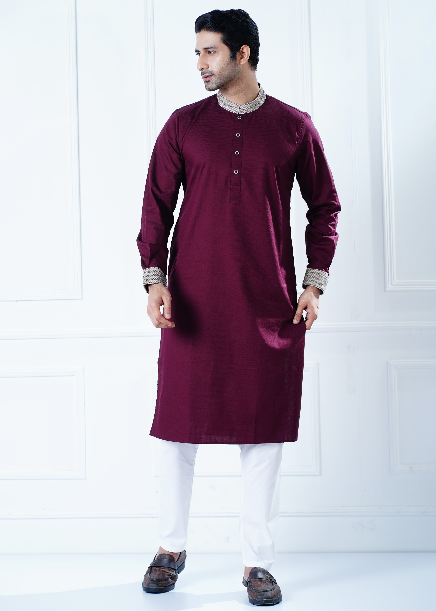Men's Slimfit Panjabi