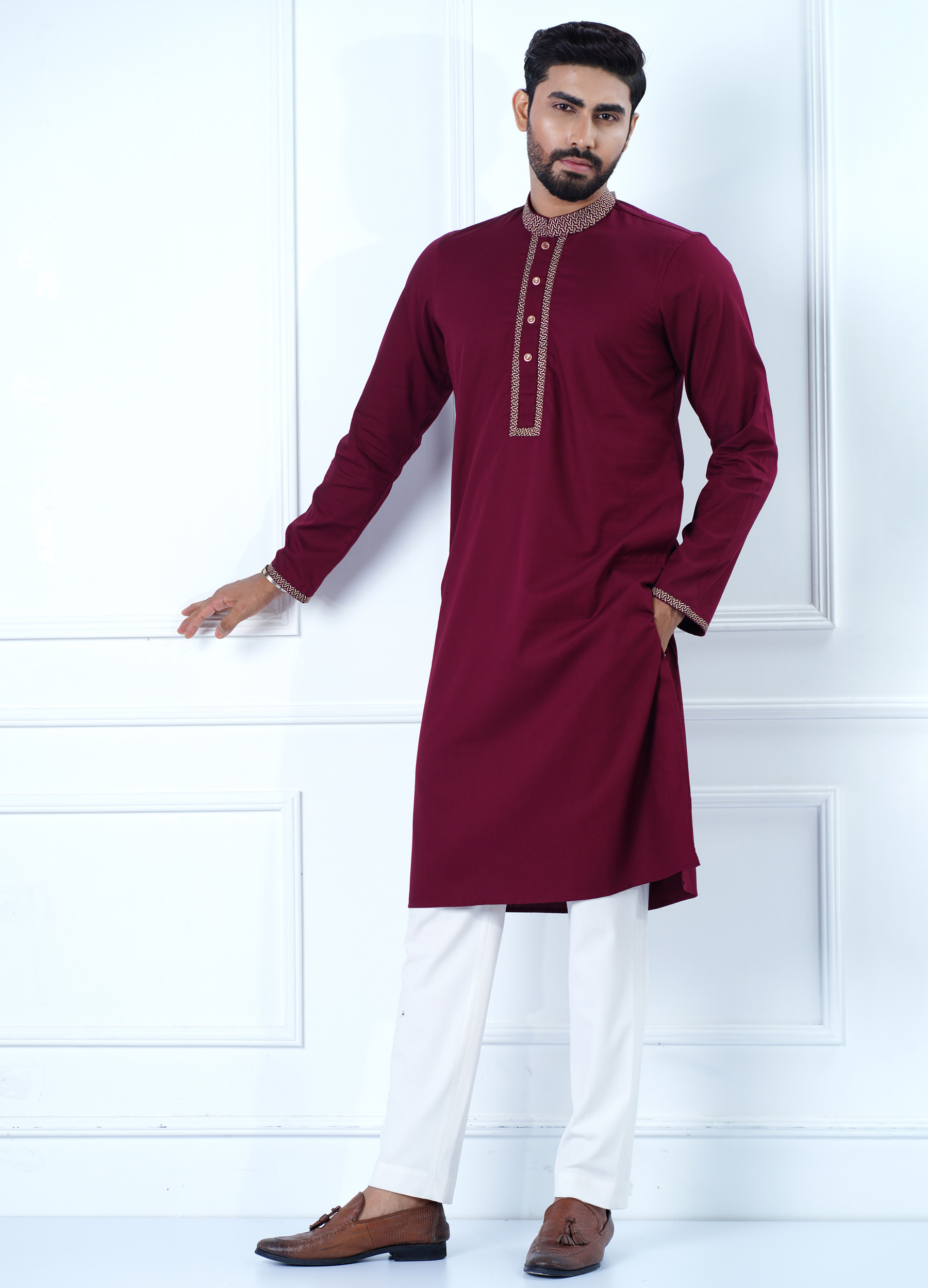 Men's Slimfit Panjabi
