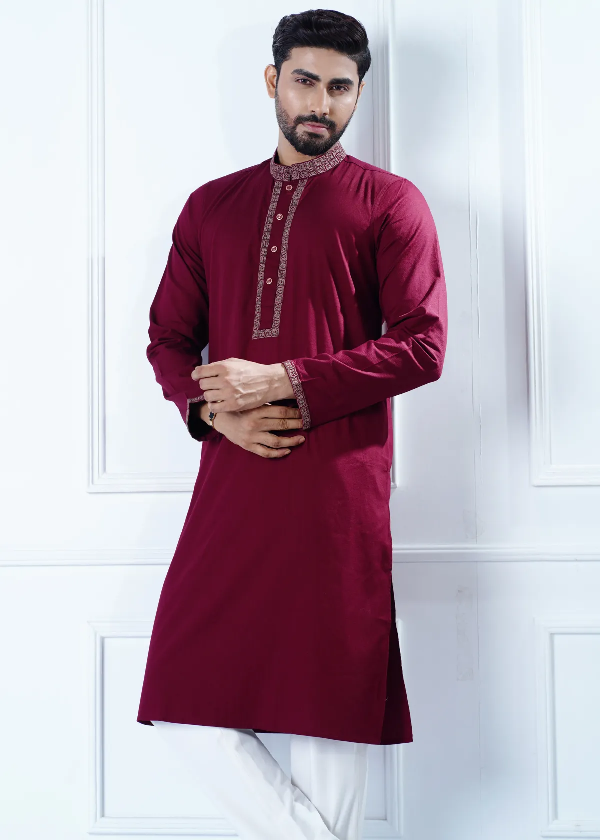 Men's Slimfit Panjabi