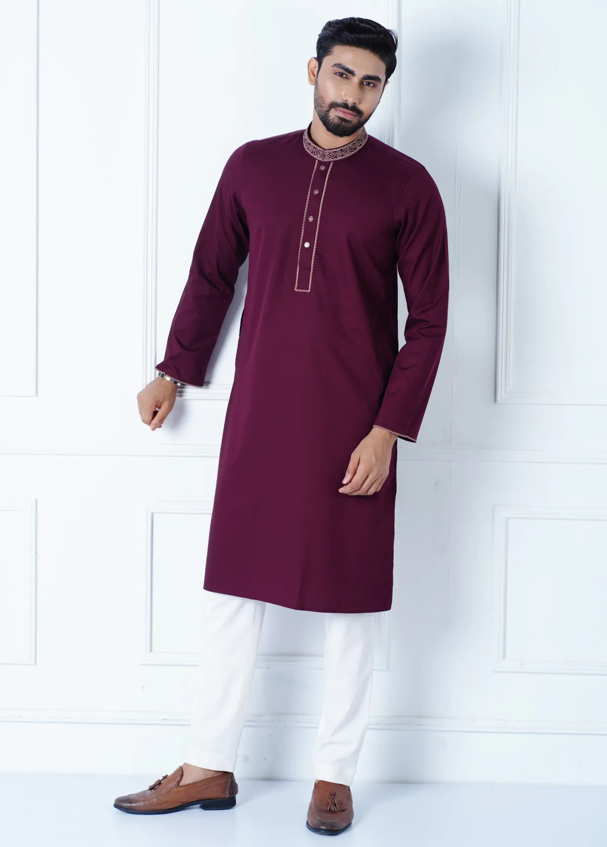 Men's Slimfit Panjabi